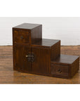 Vintage Tansu Staircase Side Cabinet-2. Asian & Chinese Furniture, Art, Antiques, Vintage Home Décor for sale at FEA Home