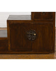 Vintage Tansu Staircase Side Cabinet-6. Asian & Chinese Furniture, Art, Antiques, Vintage Home Décor for sale at FEA Home