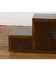 Vintage Tansu Staircase Side Cabinet-7. Asian & Chinese Furniture, Art, Antiques, Vintage Home Décor for sale at FEA Home