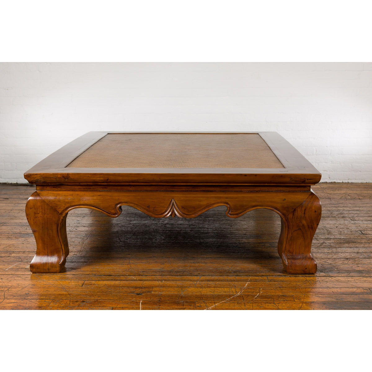 Late Qing Dynasty Opium Mat Coffee Table with Inset Rattan Top-16. Asian &amp; Chinese Furniture, Art, Antiques, Vintage Home Décor for sale at FEA Home