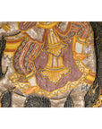 Kalaga 19th Century Tapestry with Stones, Sequins and Colorful Thread-11. Asian & Chinese Furniture, Art, Antiques, Vintage Home Décor for sale at FEA Home