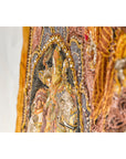 Kalaga 19th Century Tapestry with Stones, Sequins and Colorful Thread-15. Asian & Chinese Furniture, Art, Antiques, Vintage Home Décor for sale at FEA Home
