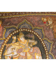 Kalaga 19th Century Tapestry with Stones, Sequins and Colorful Thread-4. Asian & Chinese Furniture, Art, Antiques, Vintage Home Décor for sale at FEA Home