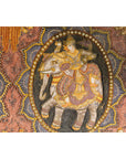 Kalaga 19th Century Tapestry with Stones, Sequins and Colorful Thread-6. Asian & Chinese Furniture, Art, Antiques, Vintage Home Décor for sale at FEA Home