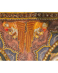 Kalaga 19th Century Tapestry with Stones, Sequins and Colorful Thread-7. Asian & Chinese Furniture, Art, Antiques, Vintage Home Décor for sale at FEA Home