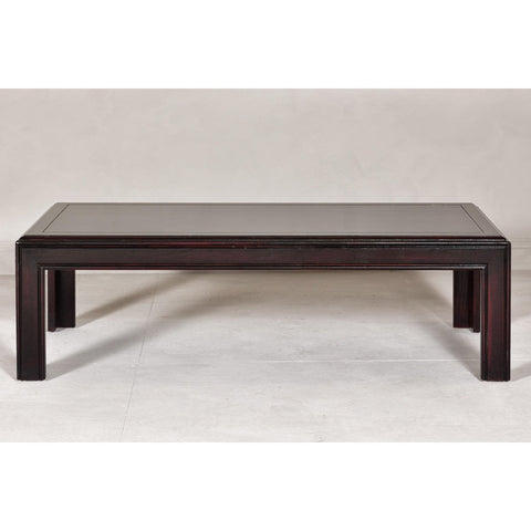 Midcentury Lane Altavista Parsons Legs Coffee Table with Herringbone Design Top-YN7962-13. Asian & Chinese Furniture, Art, Antiques, Vintage Home Décor for sale at FEA Home