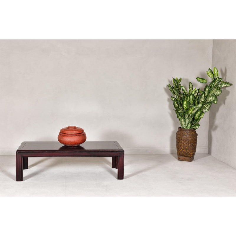 Midcentury Lane Altavista Parsons Legs Coffee Table with Herringbone Design Top-YN7962-2. Asian & Chinese Furniture, Art, Antiques, Vintage Home Décor for sale at FEA Home