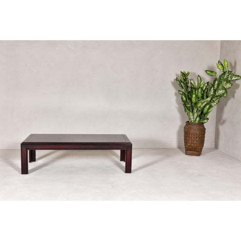 Midcentury Lane Altavista Parsons Legs Coffee Table with Herringbone Design Top-YN7962-4. Asian & Chinese Furniture, Art, Antiques, Vintage Home Décor for sale at FEA Home