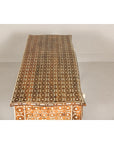 Vintage Anglo-Indian Bone Inlay Console Table-17. Asian & Chinese Furniture, Art, Antiques, Vintage Home Décor for sale at FEA Home