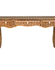 Vintage Anglo-Indian Bone Inlay Console Table-1. Asian & Chinese Furniture, Art, Antiques, Vintage Home Décor for sale at FEA Home