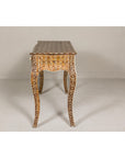 Vintage Anglo-Indian Bone Inlay Console Table-20. Asian & Chinese Furniture, Art, Antiques, Vintage Home Décor for sale at FEA Home