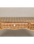 Vintage Anglo-Indian Bone Inlay Console Table-6. Asian & Chinese Furniture, Art, Antiques, Vintage Home Décor for sale at FEA Home
