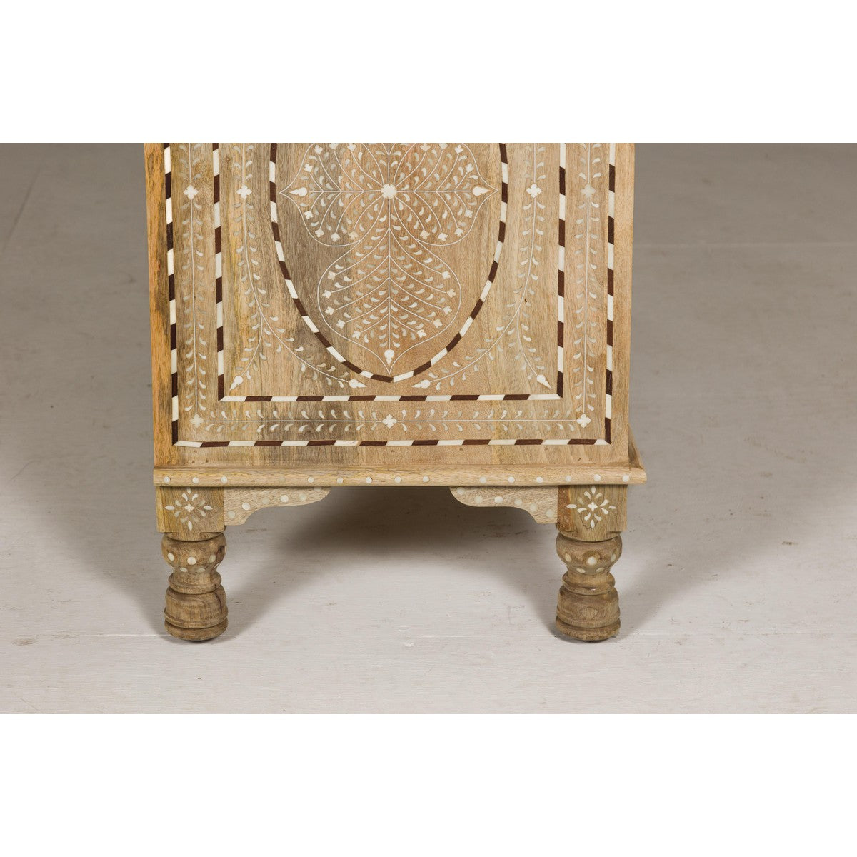 Anglo Style Mango Wood Buffet with Geometric Bone Inlay-18. Asian &amp; Chinese Furniture, Art, Antiques, Vintage Home Décor for sale at FEA Home