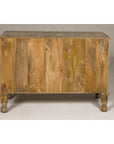 Anglo Style Mango Wood Buffet with Geometric Bone Inlay-19. Asian & Chinese Furniture, Art, Antiques, Vintage Home Décor for sale at FEA Home