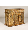 Anglo Style Mango Wood and Bone Inlay Two-Drawer over Two Door Buffet-12. Asian & Chinese Furniture, Art, Antiques, Vintage Home Décor for sale at FEA Home