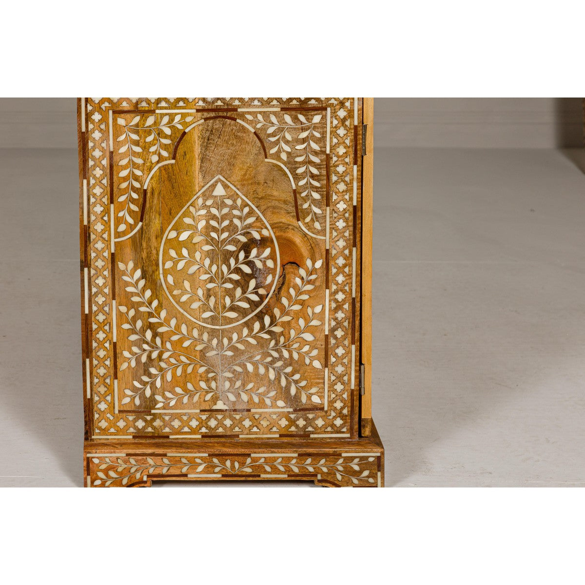 Anglo Style Mango Wood and Bone Inlay Two-Drawer over Two Door Buffet-17. Asian &amp; Chinese Furniture, Art, Antiques, Vintage Home Décor for sale at FEA Home