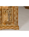Anglo Style Mango Wood and Bone Inlay Two-Drawer over Two Door Buffet-9. Asian & Chinese Furniture, Art, Antiques, Vintage Home Décor for sale at FEA Home