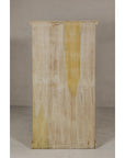 Reclaimed Wood Almirah Armoire with Weathered Green Patina and Three Shelves-19. Asian & Chinese Furniture, Art, Antiques, Vintage Home Décor for sale at FEA Home
