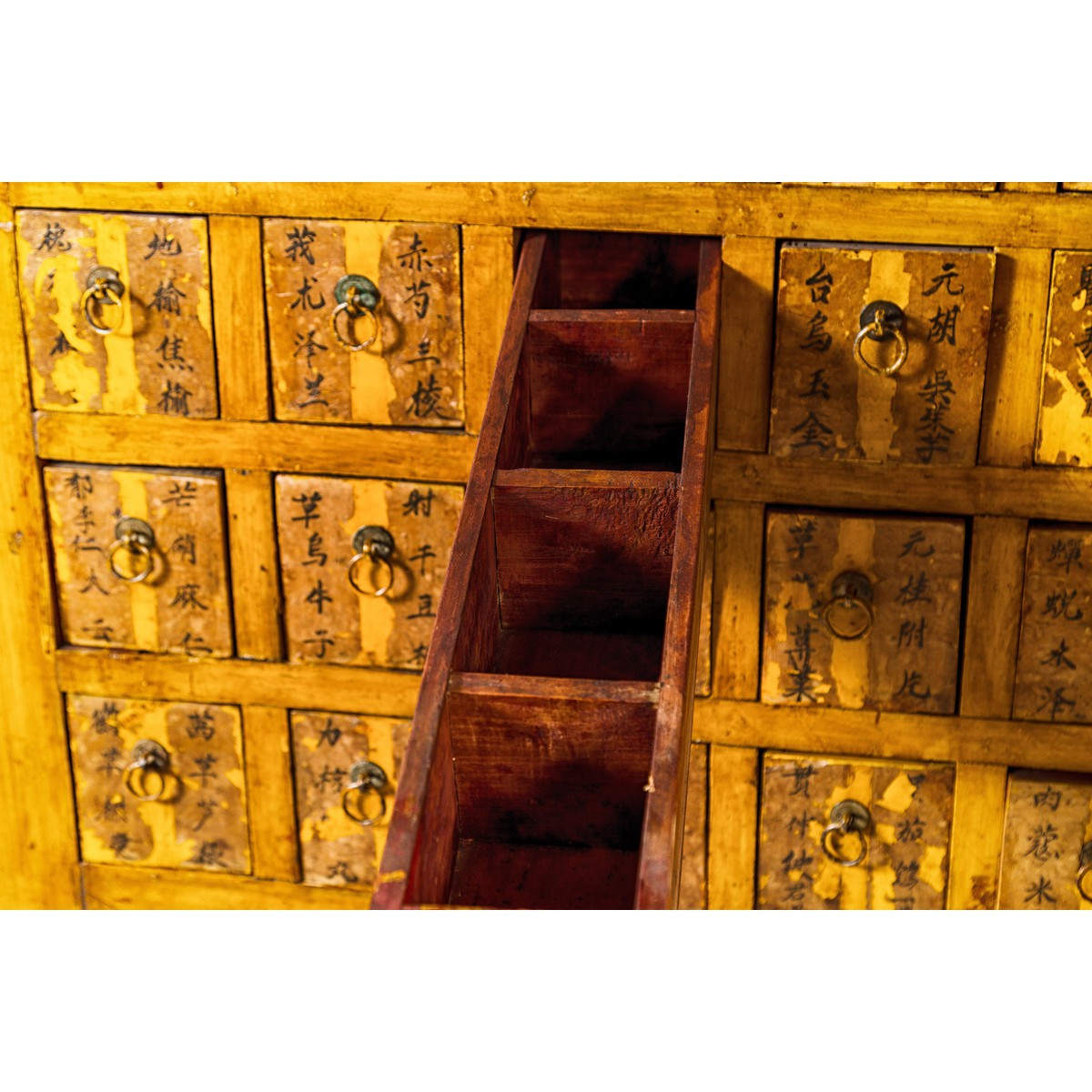 Oversized Qing Apothecary Cabinet with 76 Drawers and Calligraphy-17. Asian &amp; Chinese Furniture, Art, Antiques, Vintage Home Décor for sale at FEA Home