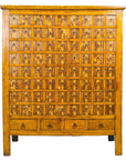 Oversized Qing Apothecary Cabinet with 76 Drawers and Calligraphy-1. Asian & Chinese Furniture, Art, Antiques, Vintage Home Décor for sale at FEA Home