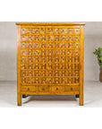 Oversized Qing Apothecary Cabinet with 76 Drawers and Calligraphy-3. Asian & Chinese Furniture, Art, Antiques, Vintage Home Décor for sale at FEA Home