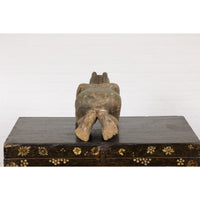 19th Century Wooden Sculpture of a Praying Male Figure-YNE233-8. Asian & Chinese Furniture, Art, Antiques, Vintage Home Décor for sale at FEA Home
