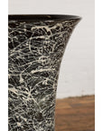 Vintage Black and White Ceramic Planter-11. Asian & Chinese Furniture, Art, Antiques, Vintage Home Décor for sale at FEA Home