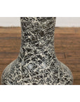 Vintage Black and White Ceramic Planter-6. Asian & Chinese Furniture, Art, Antiques, Vintage Home Décor for sale at FEA Home