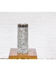 Textured Blue Gray, White, Brown and Black Spattered Ceramic Vase-15. Asian & Chinese Furniture, Art, Antiques, Vintage Home Décor for sale at FEA Home