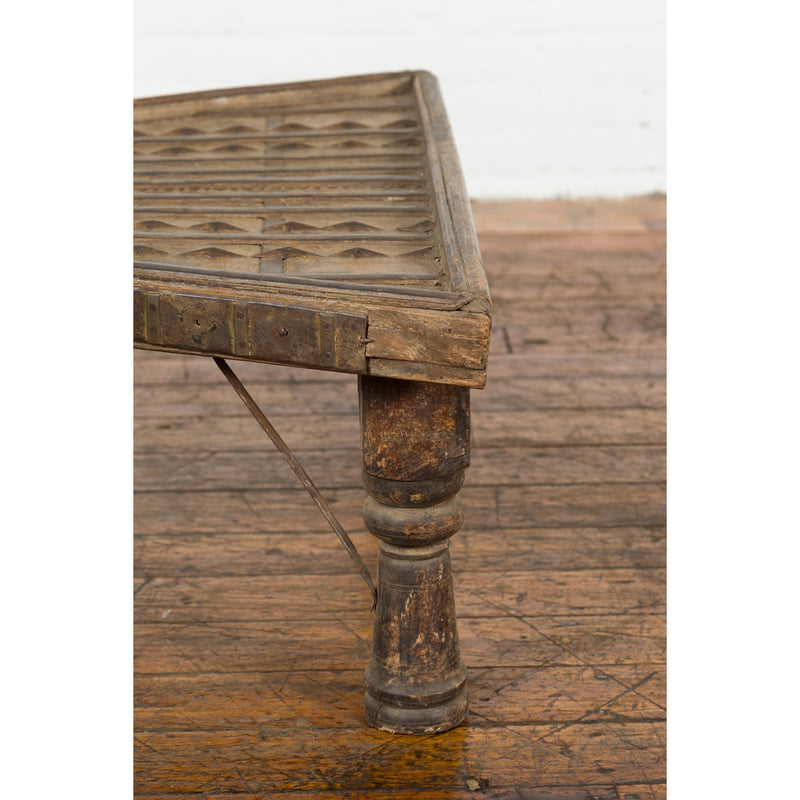 This-is-a-picture-of-a-19th Century Indian Bullock Cart Made into a Coffee Table with Iron Details-image-position-14-style-YN7587-Shop-for-Vintage-and-Antique-Asian-and-Chinese-Furniture-for-sale-at-FEA Home-NYC