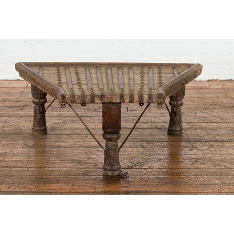 This-is-a-picture-of-a-19th Century Indian Bullock Cart Made into a Coffee Table with Iron Details-image-position-2-style-YN7587-Shop-for-Vintage-and-Antique-Asian-and-Chinese-Furniture-for-sale-at-FEA Home-NYC