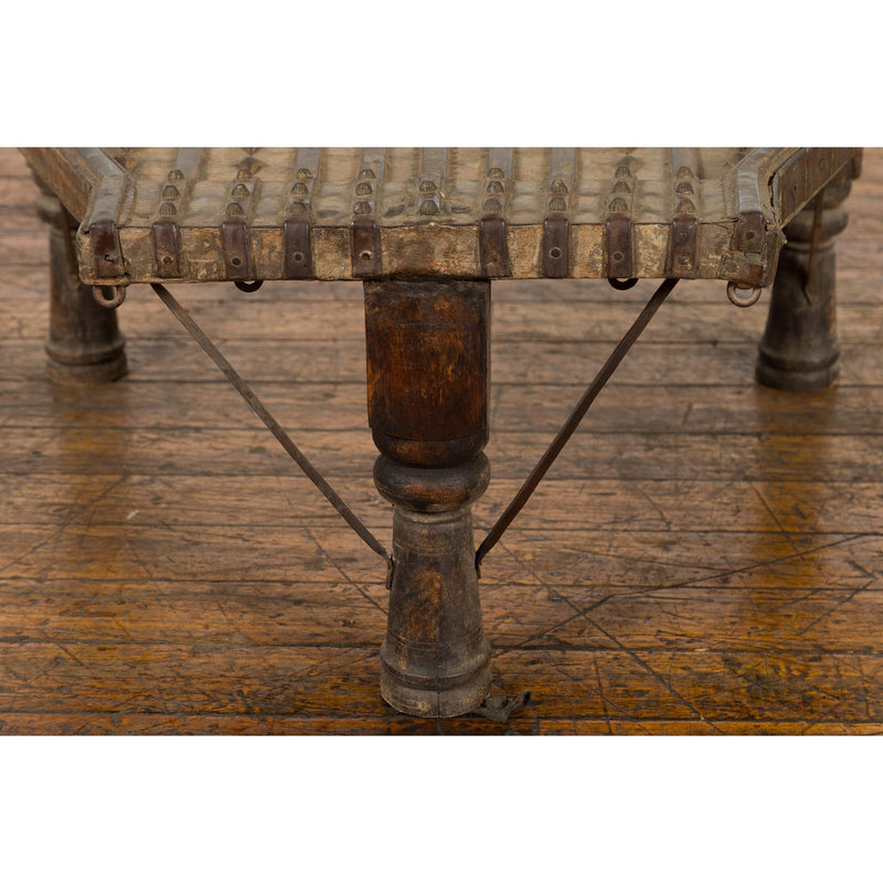 This-is-a-picture-of-a-19th Century Indian Bullock Cart Made into a Coffee Table with Iron Details-image-position-7-style-YN7587-Shop-for-Vintage-and-Antique-Asian-and-Chinese-Furniture-for-sale-at-FEA Home-NYC