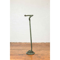 Bronze Snake Floor Lamp