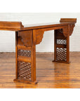 Qing Dynasty Altar Table with Bamboo Accents, Fretwork and Everted Flanges-6. Asian & Chinese Furniture, Art, Antiques, Vintage Home Décor for sale at FEA Home