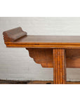 Qing Dynasty Altar Table with Bamboo Accents, Fretwork and Everted Flanges-10. Asian & Chinese Furniture, Art, Antiques, Vintage Home Décor for sale at FEA Home
