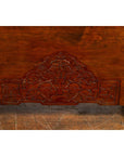 Chinese Qing Dynasty 19th Century Armoire with Carved Skirt and Large Medallion-11. Asian & Chinese Furniture, Art, Antiques, Vintage Home Décor for sale at FEA Home