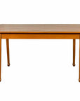 Vintage Chinese Dining Table with Simple Classical Design and Spade Feet-1. Asian & Chinese Furniture, Art, Antiques, Vintage Home Décor for sale at FEA Home