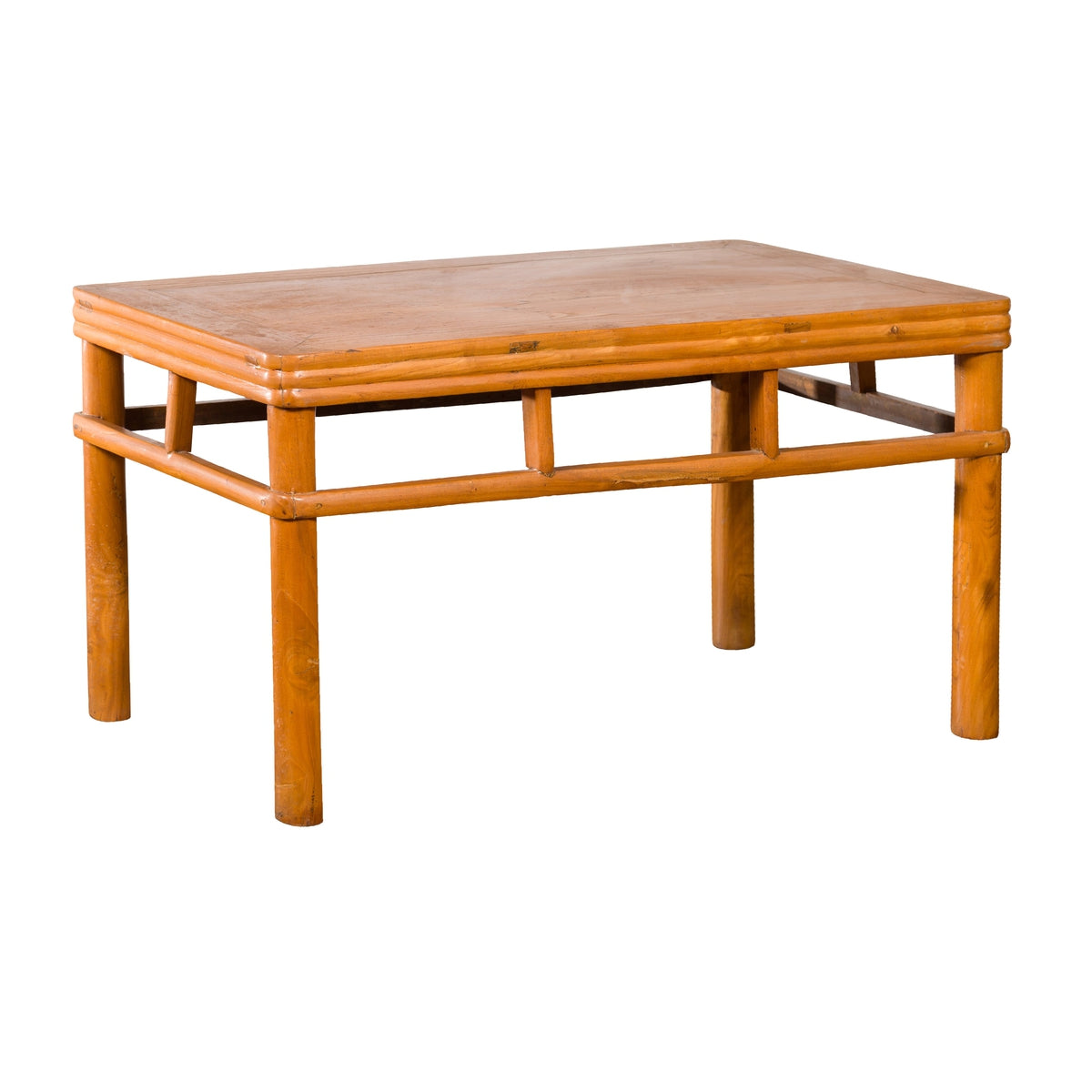Antique Chinese Early 20th Century Coffee Table with Pillar Strut Motifs-1. Asian & Chinese Furniture, Art, Antiques, Vintage Home Décor for sale at FEA Home