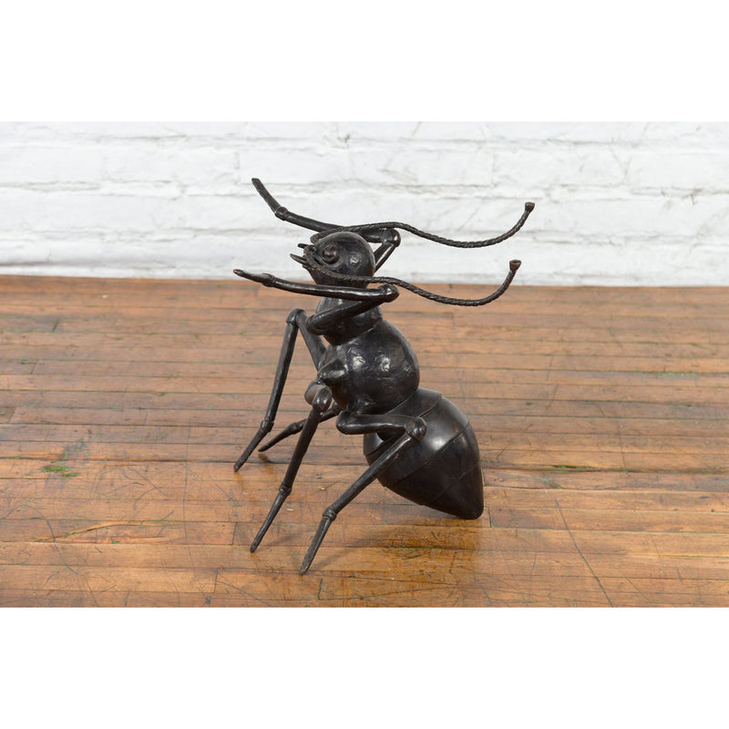 Contemporary Bronze Ant Table Base Sculpture-RG2081-10. Asian & Chinese Furniture, Art, Antiques, Vintage Home Décor for sale at FEA Home