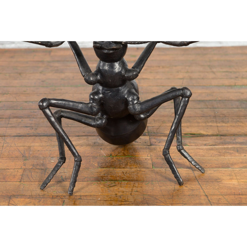 Contemporary Bronze Ant Table Base Sculpture-RG2081-5. Asian & Chinese Furniture, Art, Antiques, Vintage Home Décor for sale at FEA Home
