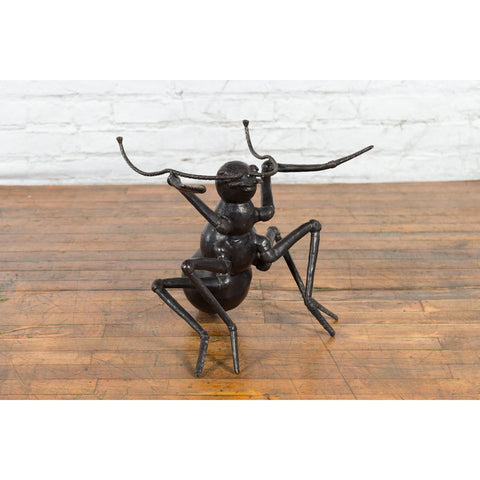 Contemporary Bronze Ant Table Base Sculpture-RG2081-7. Asian & Chinese Furniture, Art, Antiques, Vintage Home Décor for sale at FEA Home