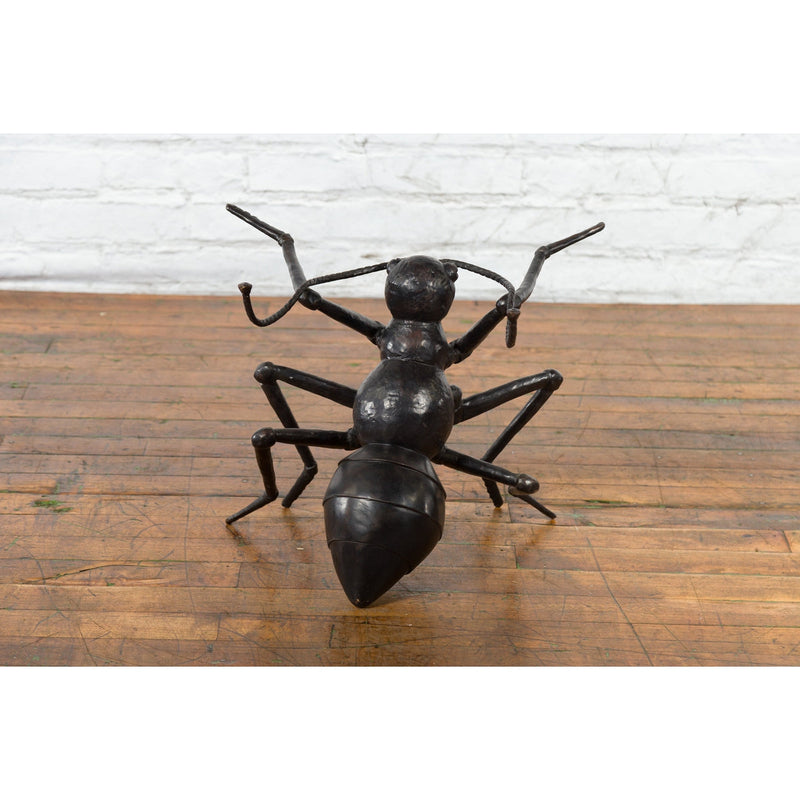 Contemporary Bronze Ant Table Base Sculpture-RG2081-9. Asian & Chinese Furniture, Art, Antiques, Vintage Home Décor for sale at FEA Home