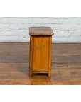 Chinese Qing Dynasty 19th Century Small Bedside Cabinet with Tapering Lines-9. Asian & Chinese Furniture, Art, Antiques, Vintage Home Décor for sale at FEA Home