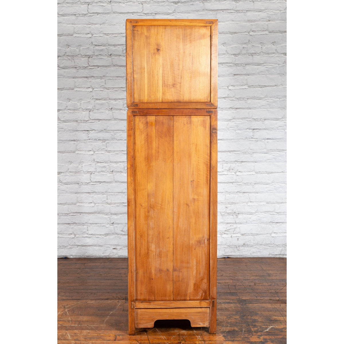 Chinese Qing Dynasty 19th Century Kitchen Cabinet with Quatrefoil Style Fretwork-16. Asian &amp; Chinese Furniture, Art, Antiques, Vintage Home Décor for sale at FEA Home
