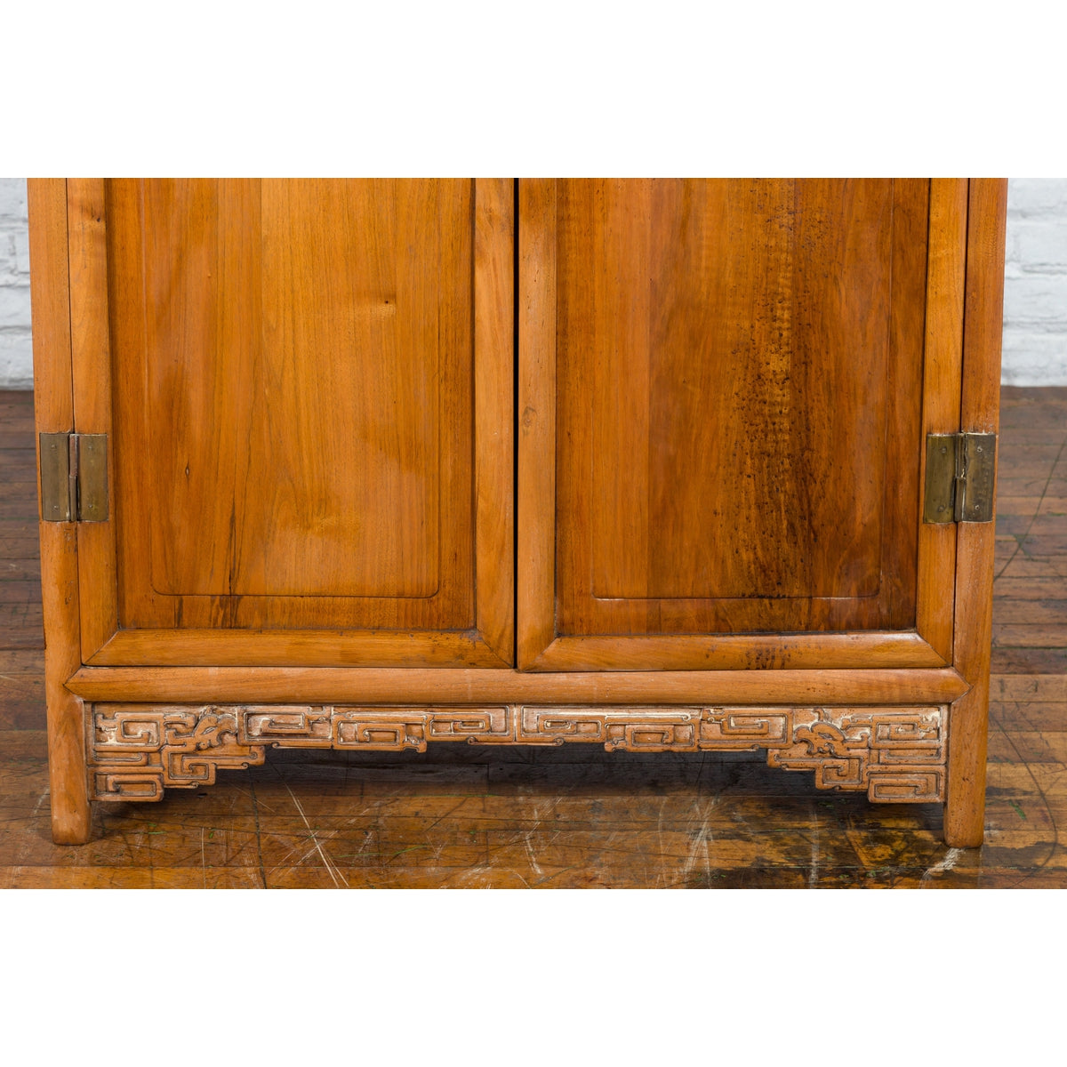 Chinese Qing Dynasty 19th Century Kitchen Cabinet with Quatrefoil Style Fretwork-7. Asian &amp; Chinese Furniture, Art, Antiques, Vintage Home Décor for sale at FEA Home