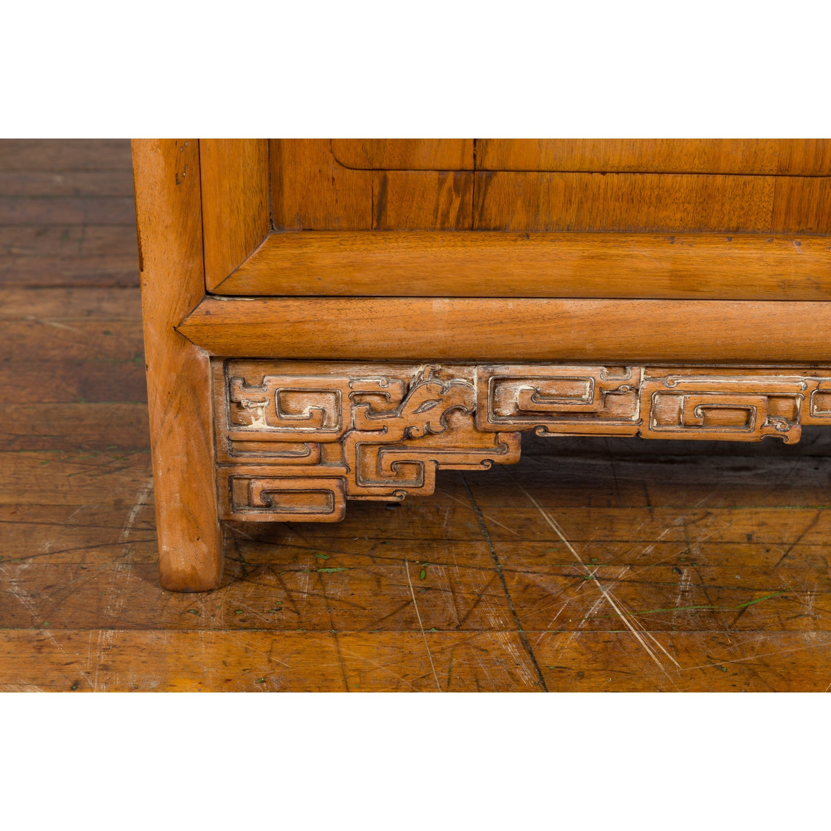 Chinese Qing Dynasty 19th Century Kitchen Cabinet with Quatrefoil Style Fretwork-8. Asian &amp; Chinese Furniture, Art, Antiques, Vintage Home Décor for sale at FEA Home