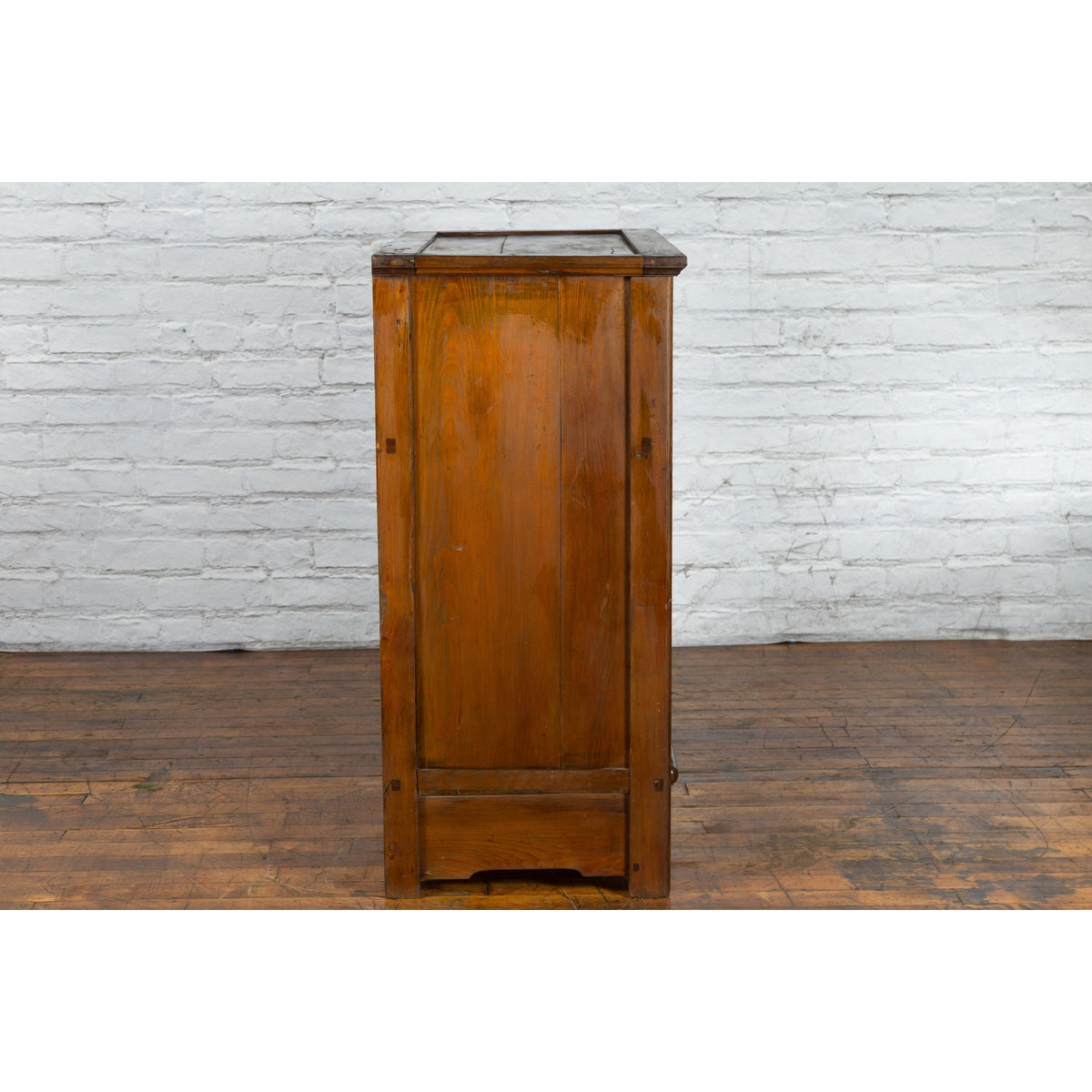 Chinese Early 20th Century Cabinet with Hand-Painted Figures and Calligraphy-15. Asian &amp; Chinese Furniture, Art, Antiques, Vintage Home Décor for sale at FEA Home
