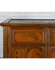 Chinese Early 20th Century Cabinet with Hand-Painted Figures and Calligraphy-6. Asian & Chinese Furniture, Art, Antiques, Vintage Home Décor for sale at FEA Home