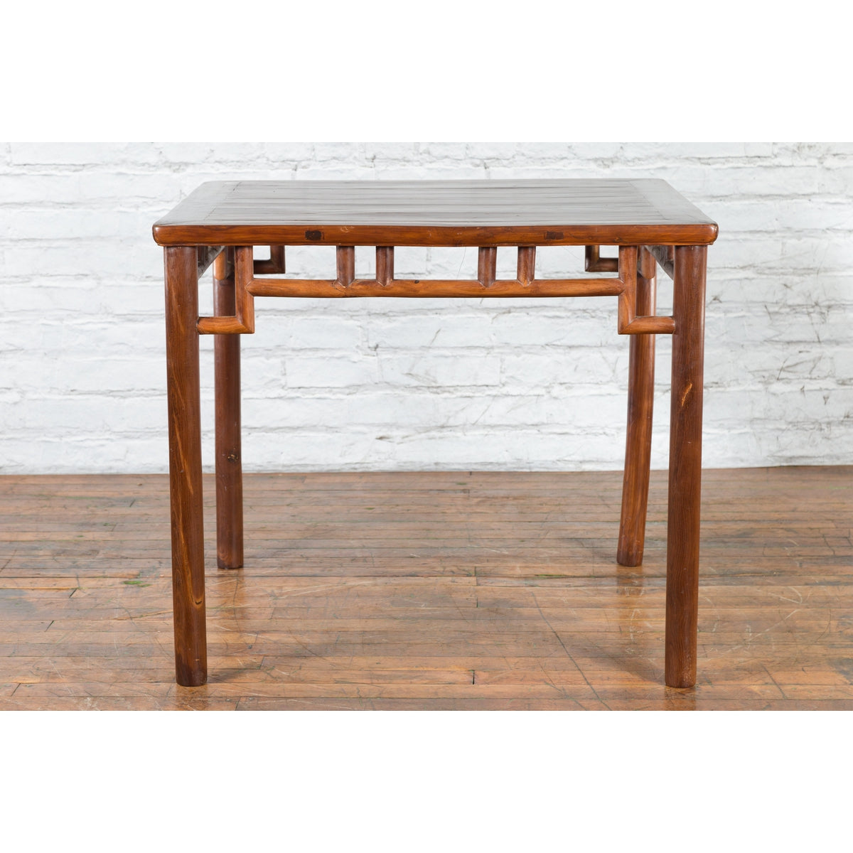 Chinese Qing Dynasty Period 19th Century Game Table with Humpback Stretchers-2. Asian & Chinese Furniture, Art, Antiques, Vintage Home Décor for sale at FEA Home
