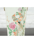 Chinese Qing 19th Century Altar Vase with Hand-Painted Flowers and Birds-7. Asian & Chinese Furniture, Art, Antiques, Vintage Home Décor for sale at FEA Home